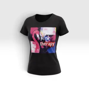 Dámské tričko s krátkým rukávem Pink Therapy